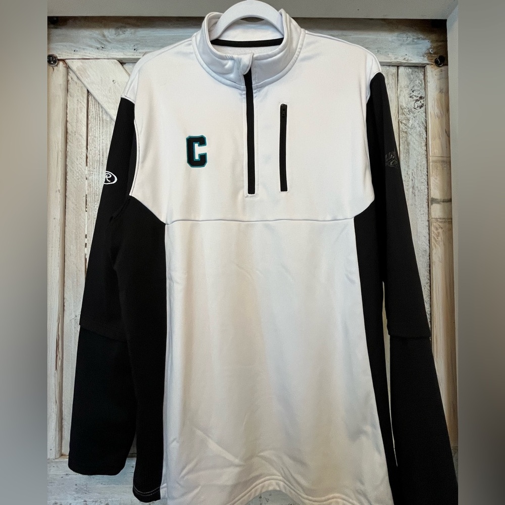 Coastal Carolina CCU Baseball Rawlings  1/4 Zip Fleece Pullover Jacket Men's XL